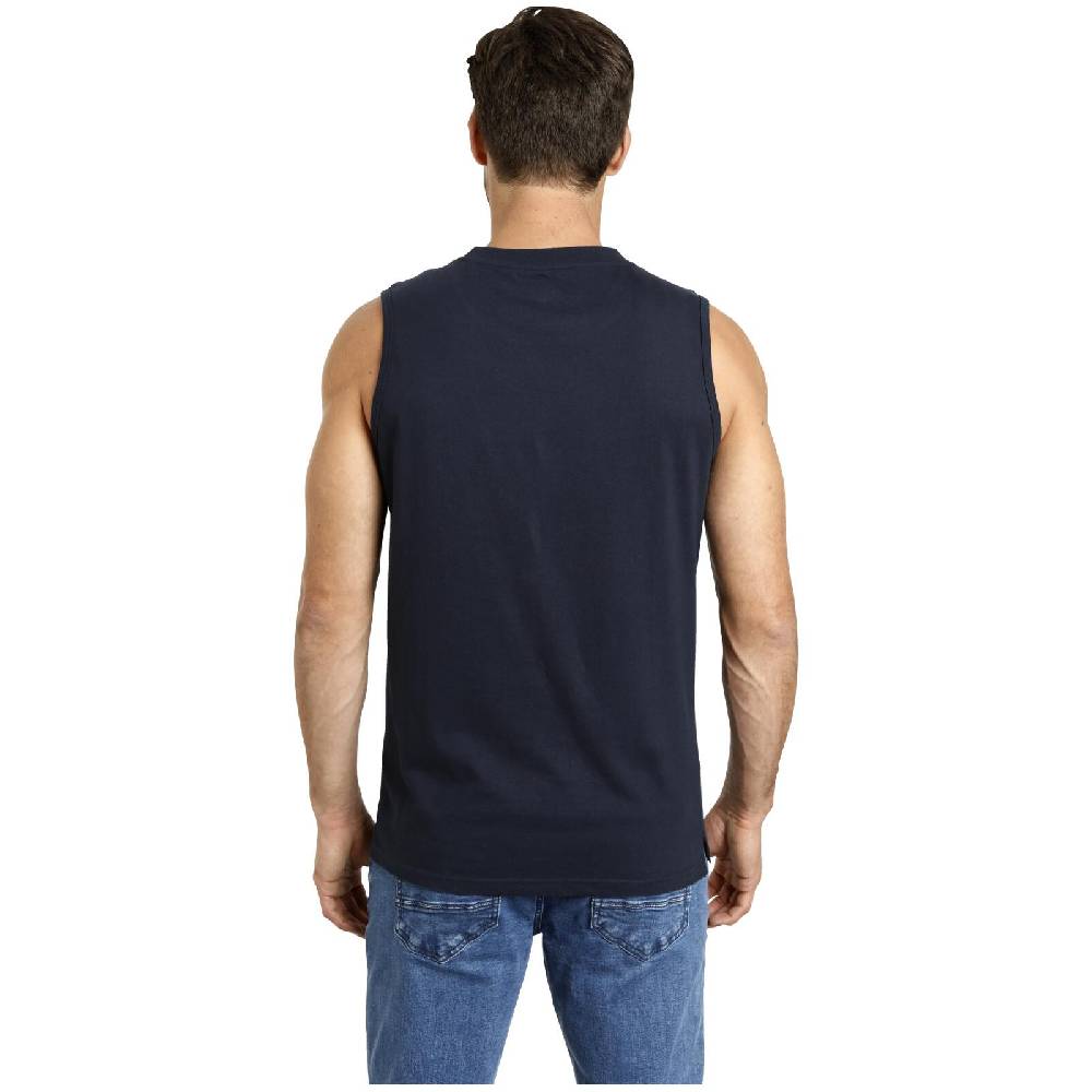 Jan Vanderstorm Doppelpack Tanktop LENNY Blau