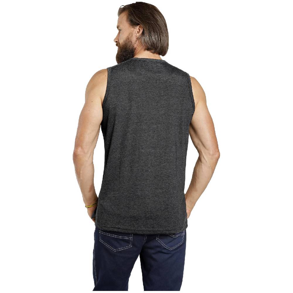 Jan Vanderstorm Doppelpack Tanktop PORO Blau Grau