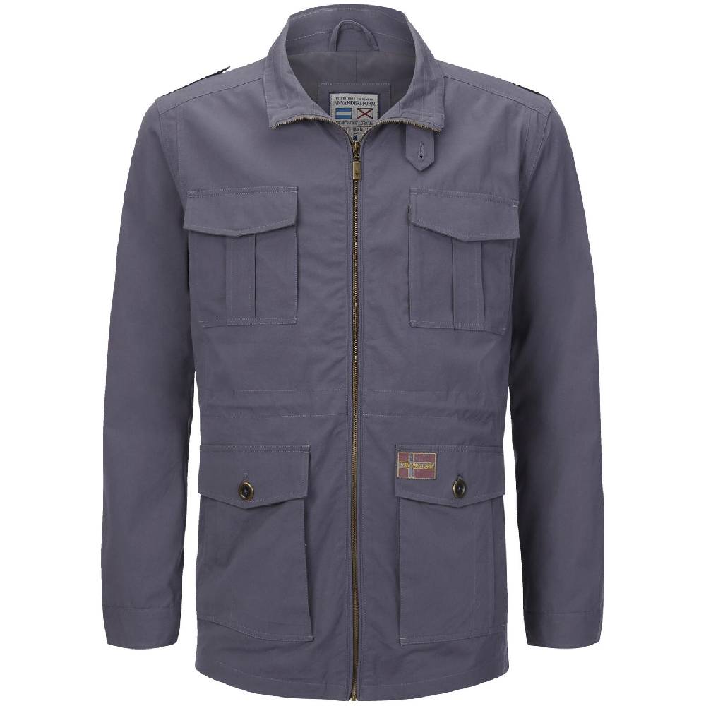 Jan Vanderstorm Fieldjacket BROR grau