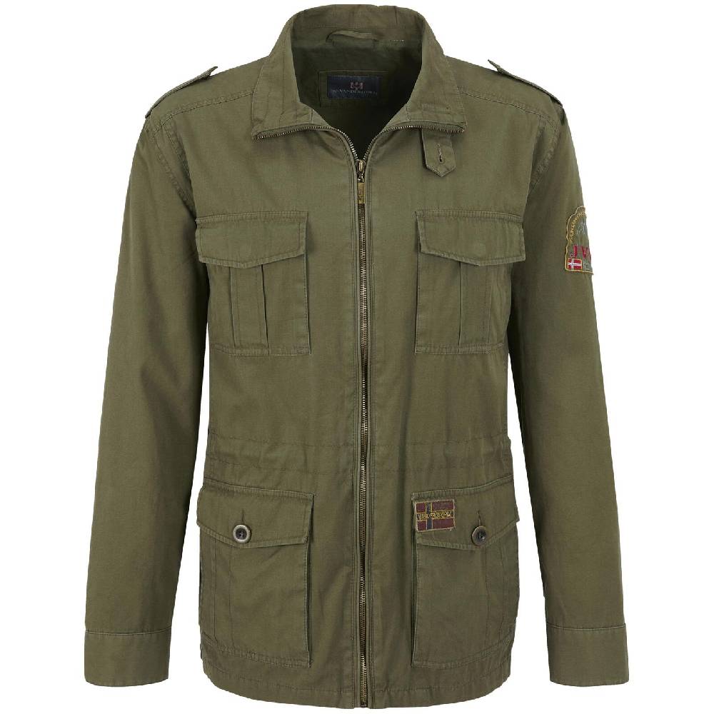 Jan Vanderstorm Fieldjacket BROR oliv