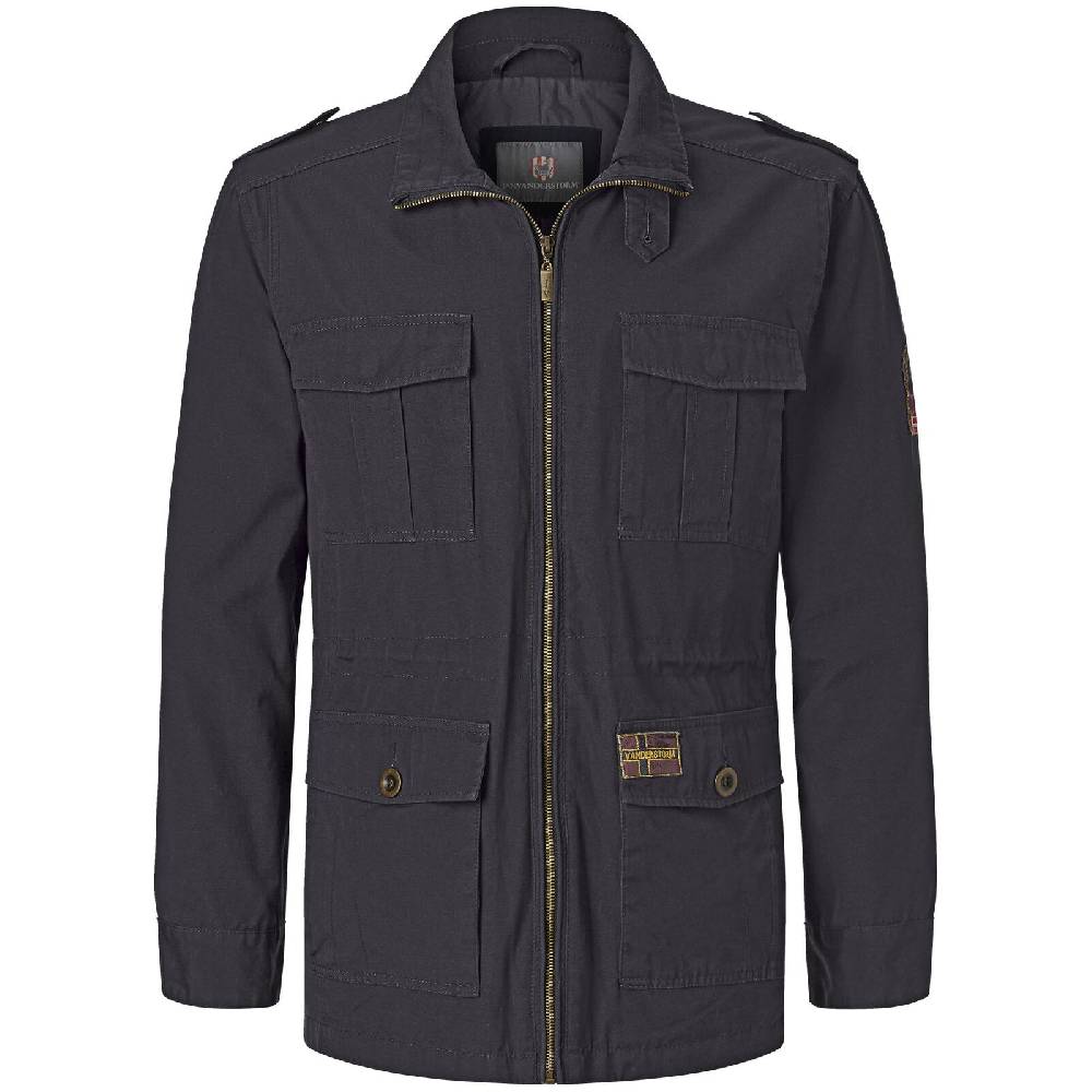 Jan Vanderstorm Fieldjacket BROR schwarz