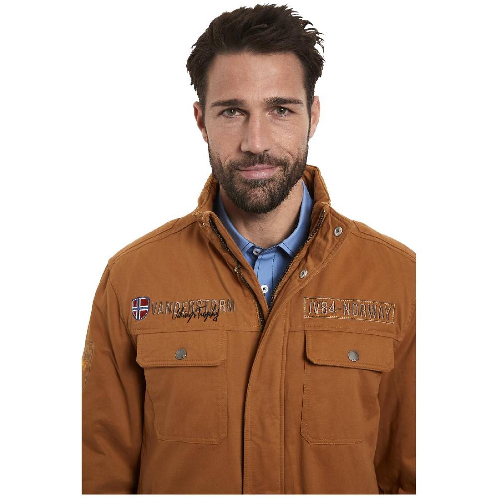 Jan Vanderstorm Fieldjacket VALDEMAR Braun