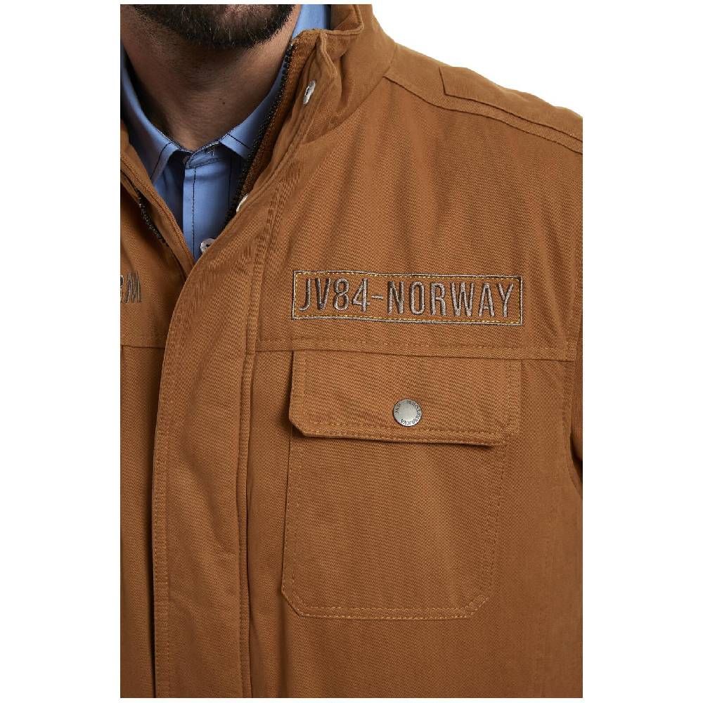 Jan Vanderstorm Fieldjacket VALDEMAR Braun