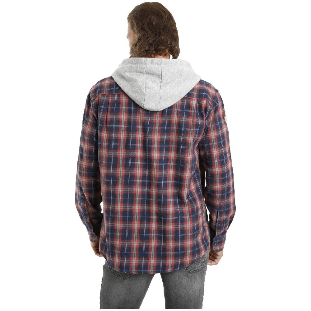 Jan Vanderstorm Flanellhemd FANNAR Blau Kariert