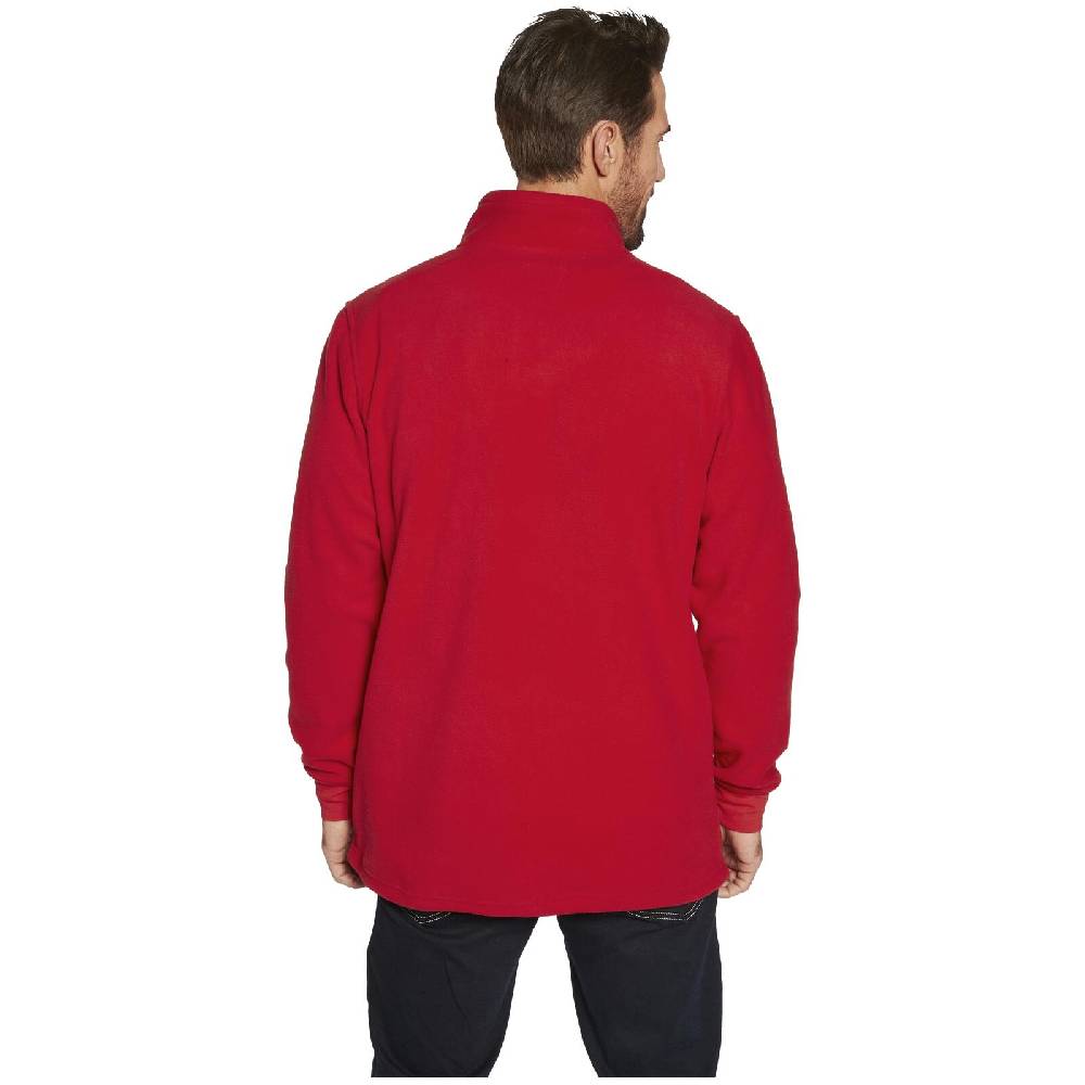 Jan Vanderstorm Fleece-Sweatshirt SIETSE Rot