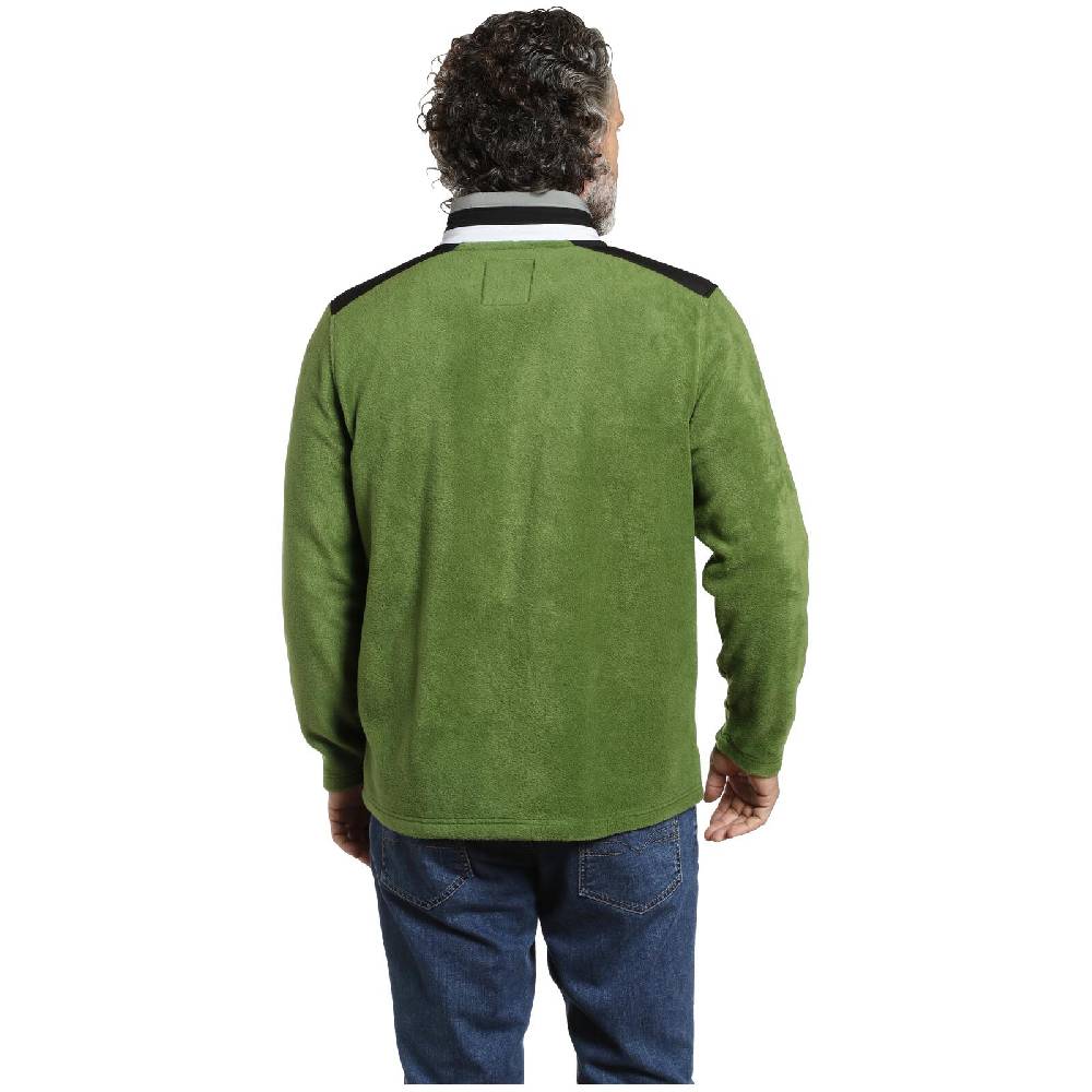 Jan Vanderstorm Fleece-Sweatshirt TOMAS Grün