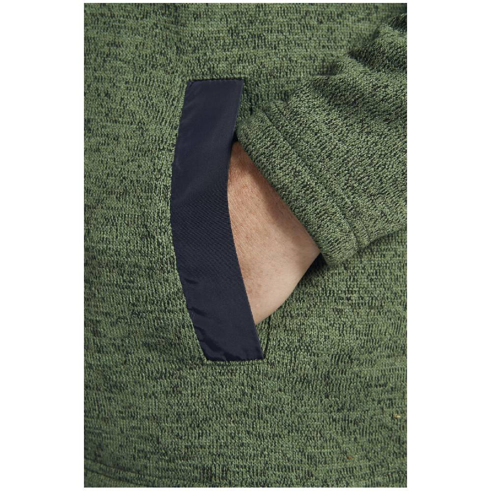 Jan Vanderstorm Fleecejacke ASVA Grün Melange