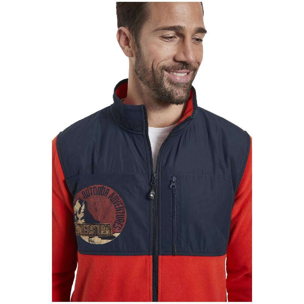 Jan Vanderstorm Fleecejacke ELIUS Orange