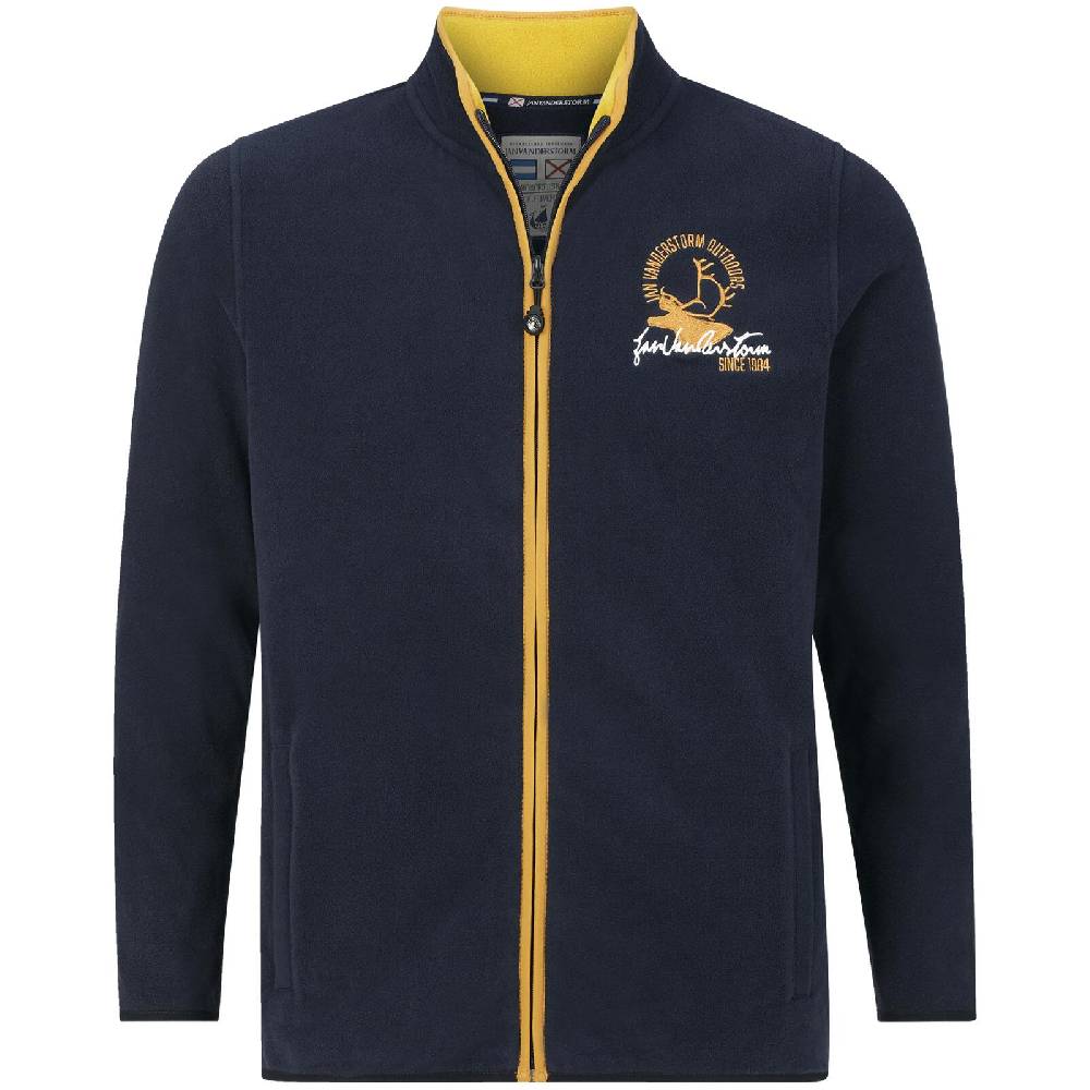 Jan Vanderstorm Fleecejacke HALLVAR dunkelblau