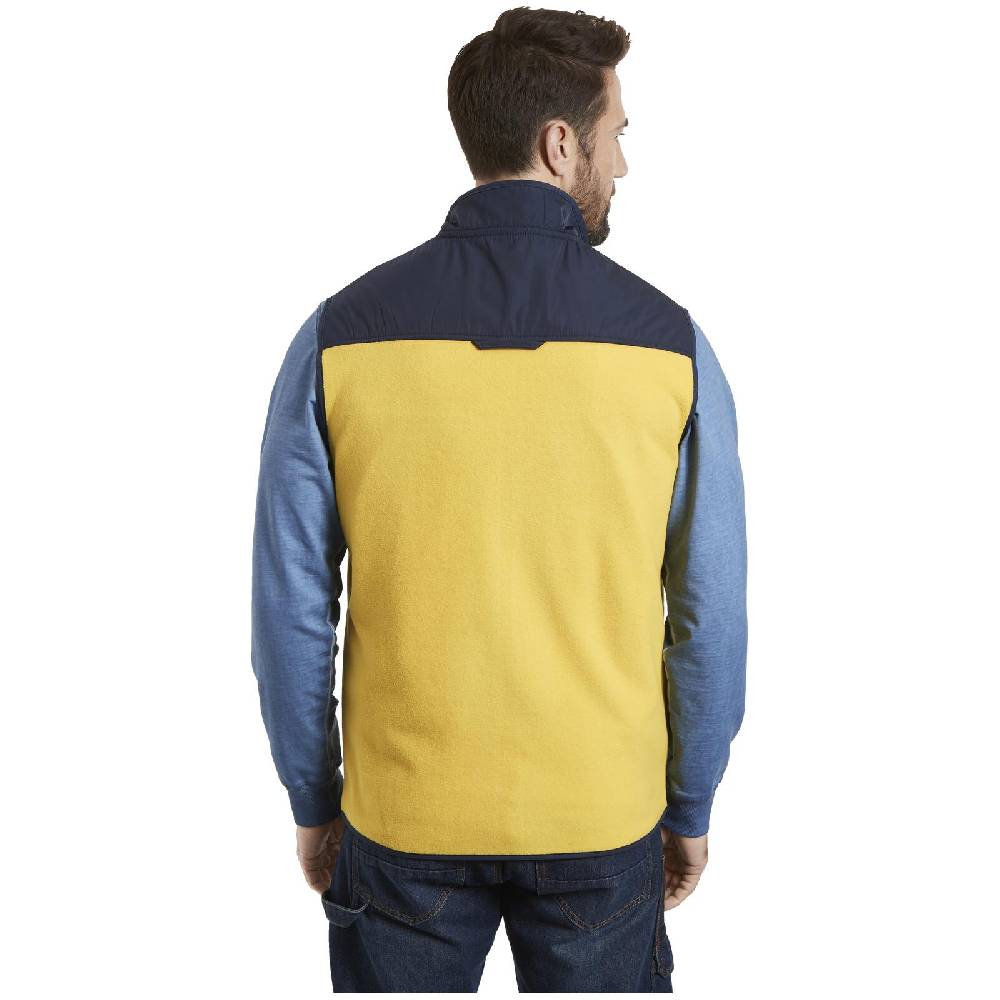 Jan Vanderstorm Fleeceweste VILEM Gelb