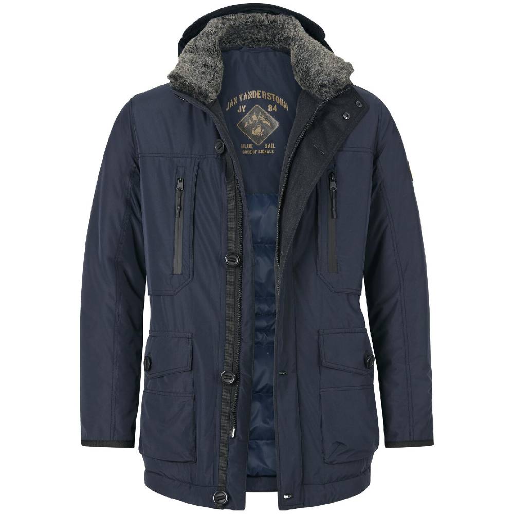 Jan Vanderstorm Funktionsjacke BOTULFR dunkelblau