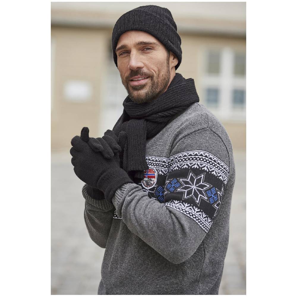 Jan Vanderstorm Handschuh BRYNJAR Schwarz