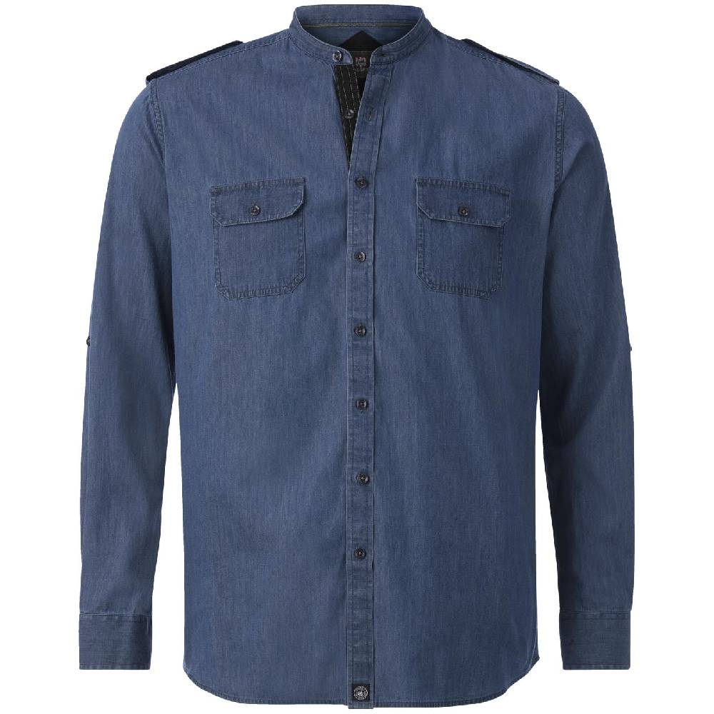 Jan Vanderstorm Hemd BERDE blau