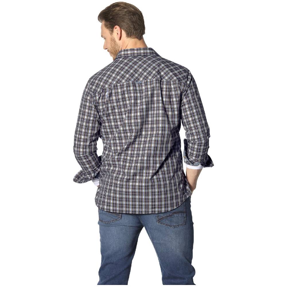 Jan Vanderstorm Hemd BJORNMAN Gelb Kariert