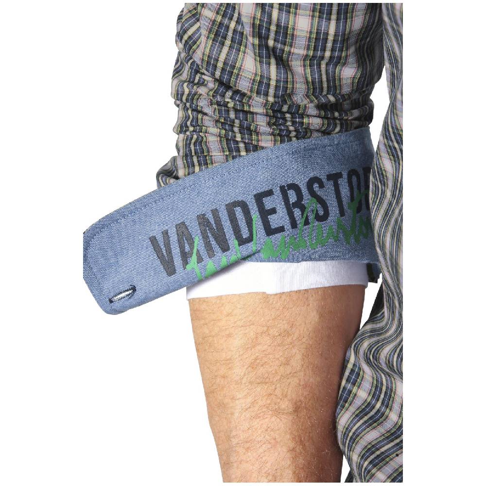 Jan Vanderstorm Hemd BJORNMAN Grün Kariert