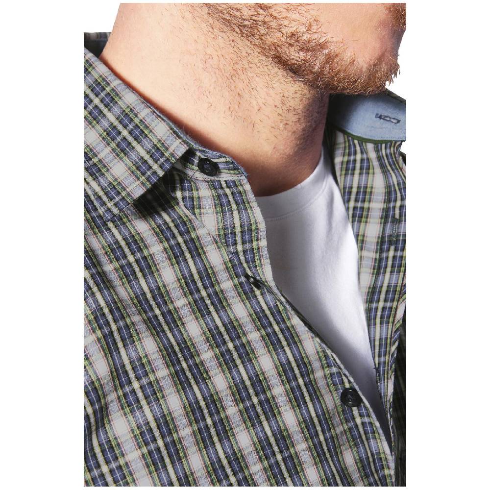 Jan Vanderstorm Hemd BJORNMAN Grün Kariert