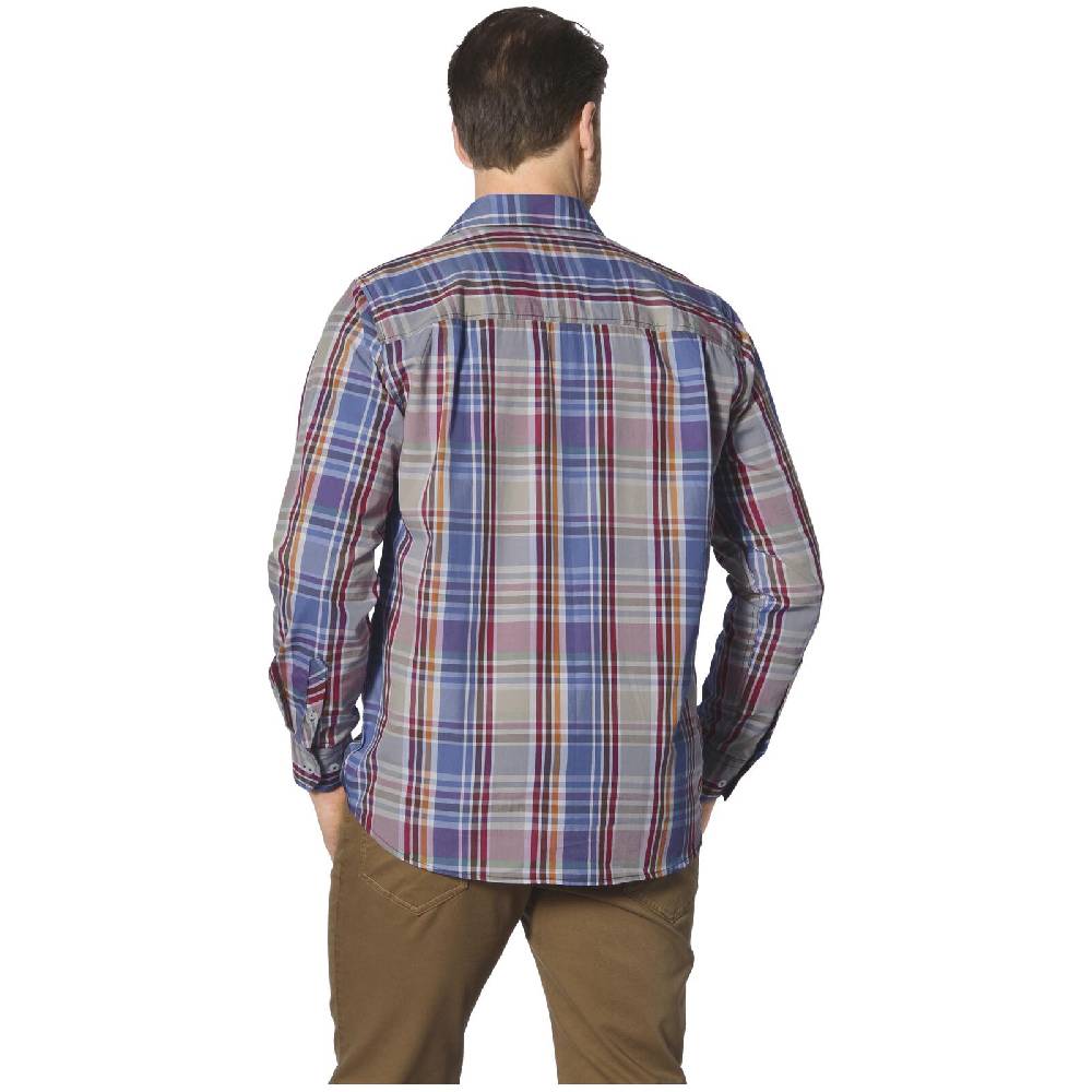 Jan Vanderstorm Hemd DETRIK Blau Kariert