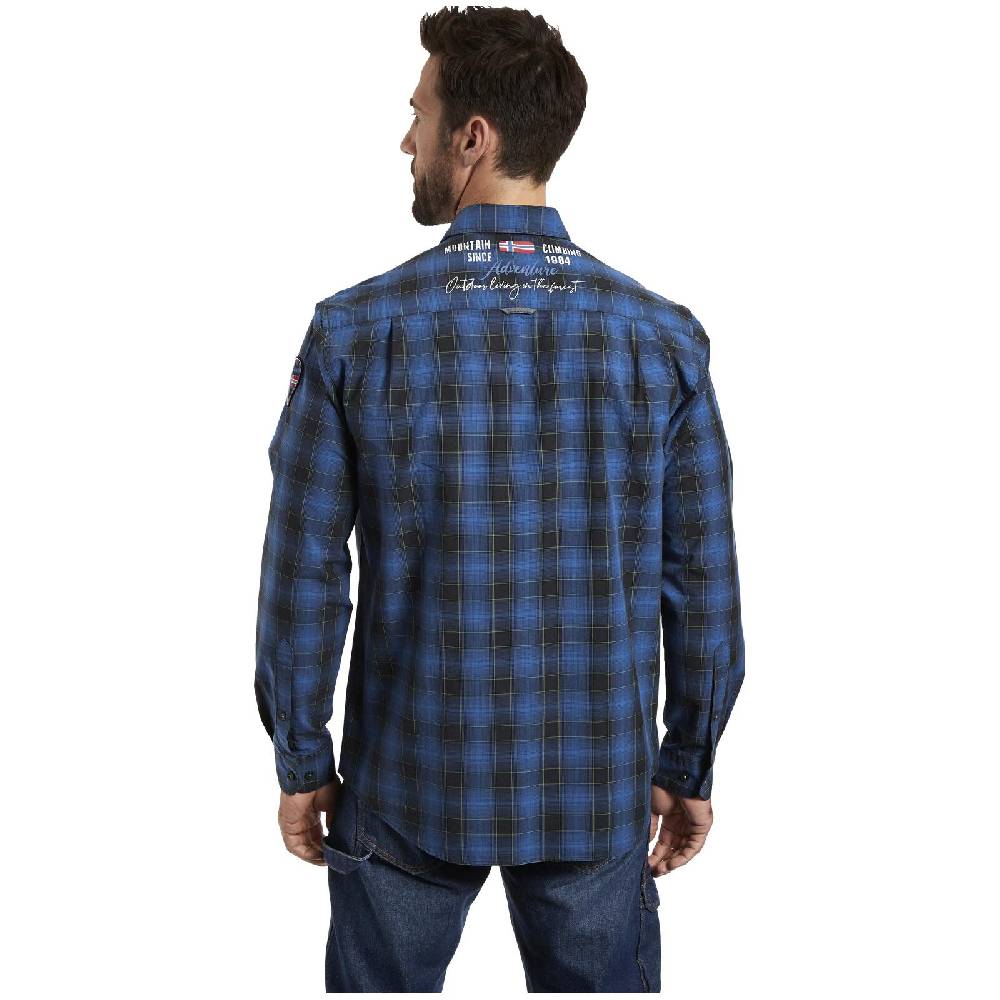 Jan Vanderstorm Hemd EEKA Schwarz Kariert