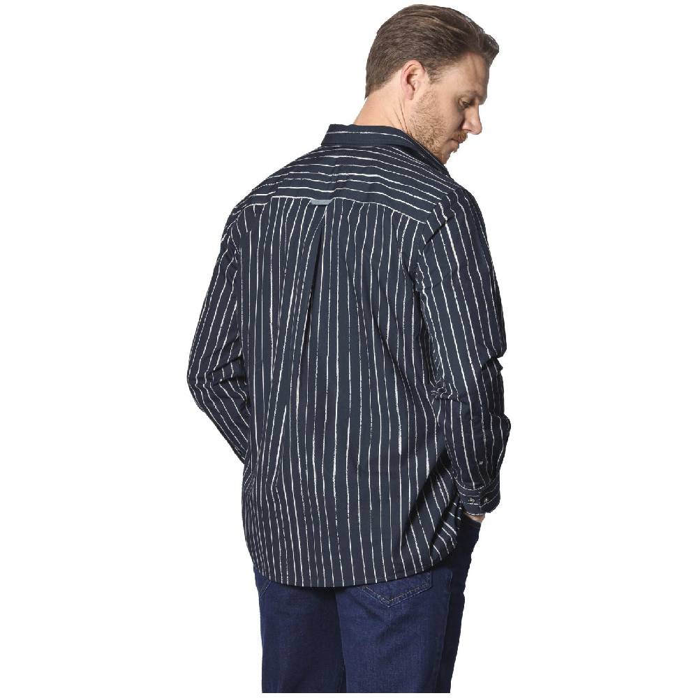 Jan Vanderstorm Hemd EMILJAN Dunkelblau