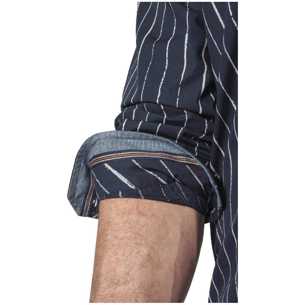 Jan Vanderstorm Hemd EMILJAN Dunkelblau