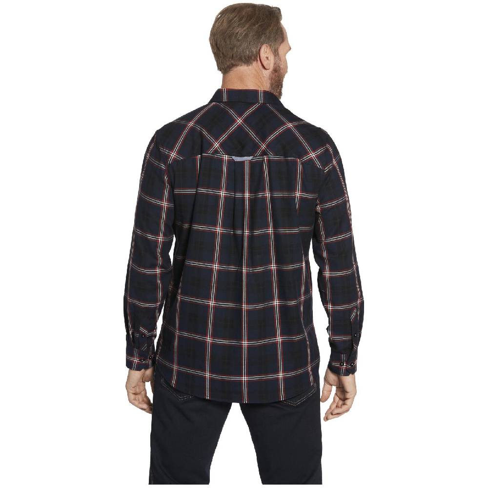 Jan Vanderstorm Hemd ENNOLS Dunkelblau Kariert