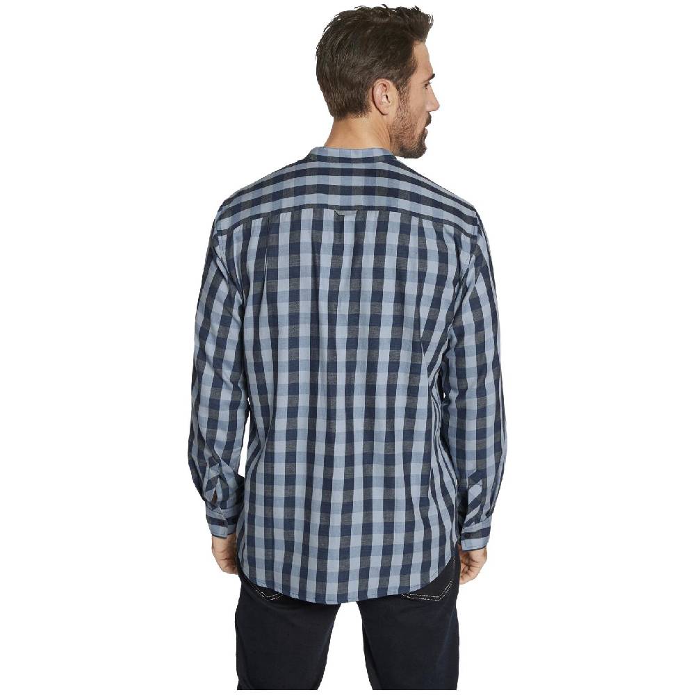 Jan Vanderstorm Hemd FRIIS Blau Kariert