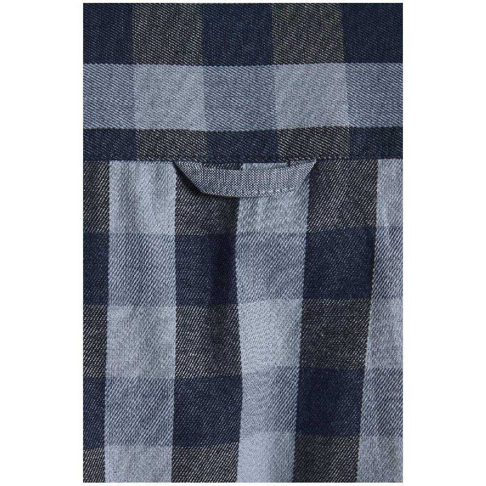 Jan Vanderstorm Hemd FRIIS Blau Kariert