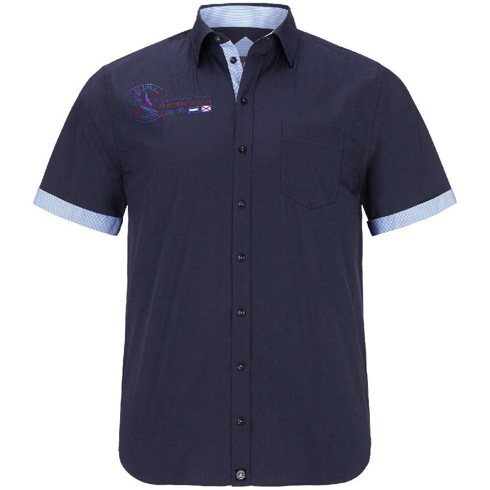 Jan Vanderstorm Hemd FYNNJARD dunkelblau