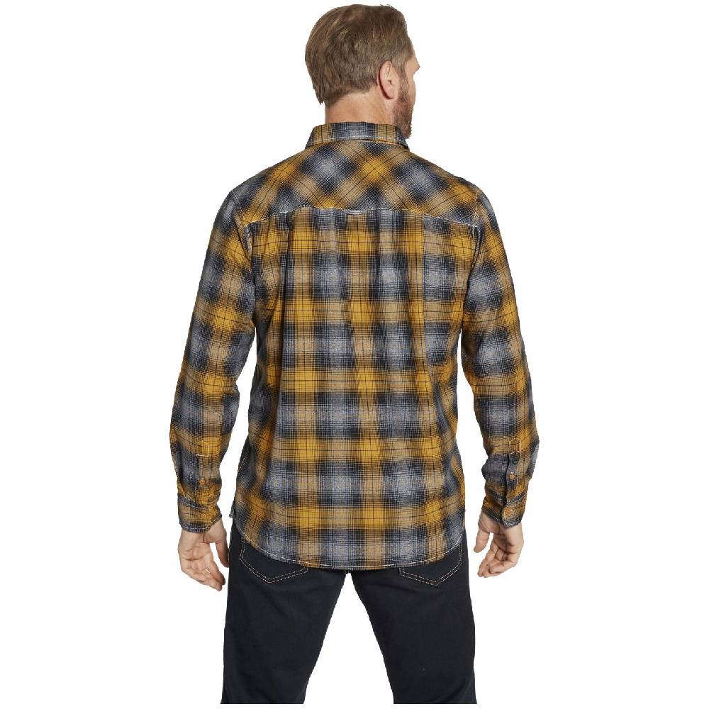 Jan Vanderstorm Hemd GERMOL Dunkelgelb Kariert