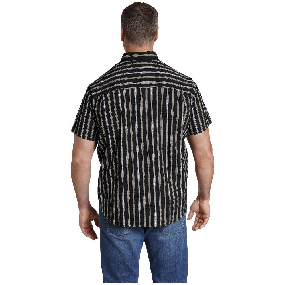 Jan Vanderstorm Hemd HINNE Schwarz Beige