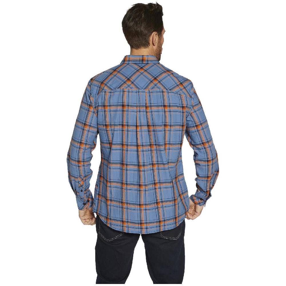 Jan Vanderstorm Hemd IVERSEN Hellblau Kariert