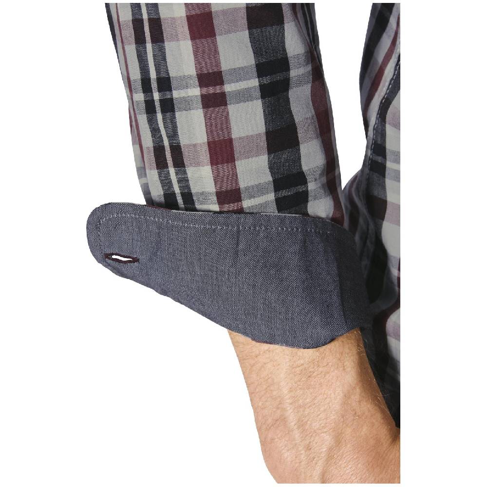 Jan Vanderstorm Hemd JOKSE Rot Kariert