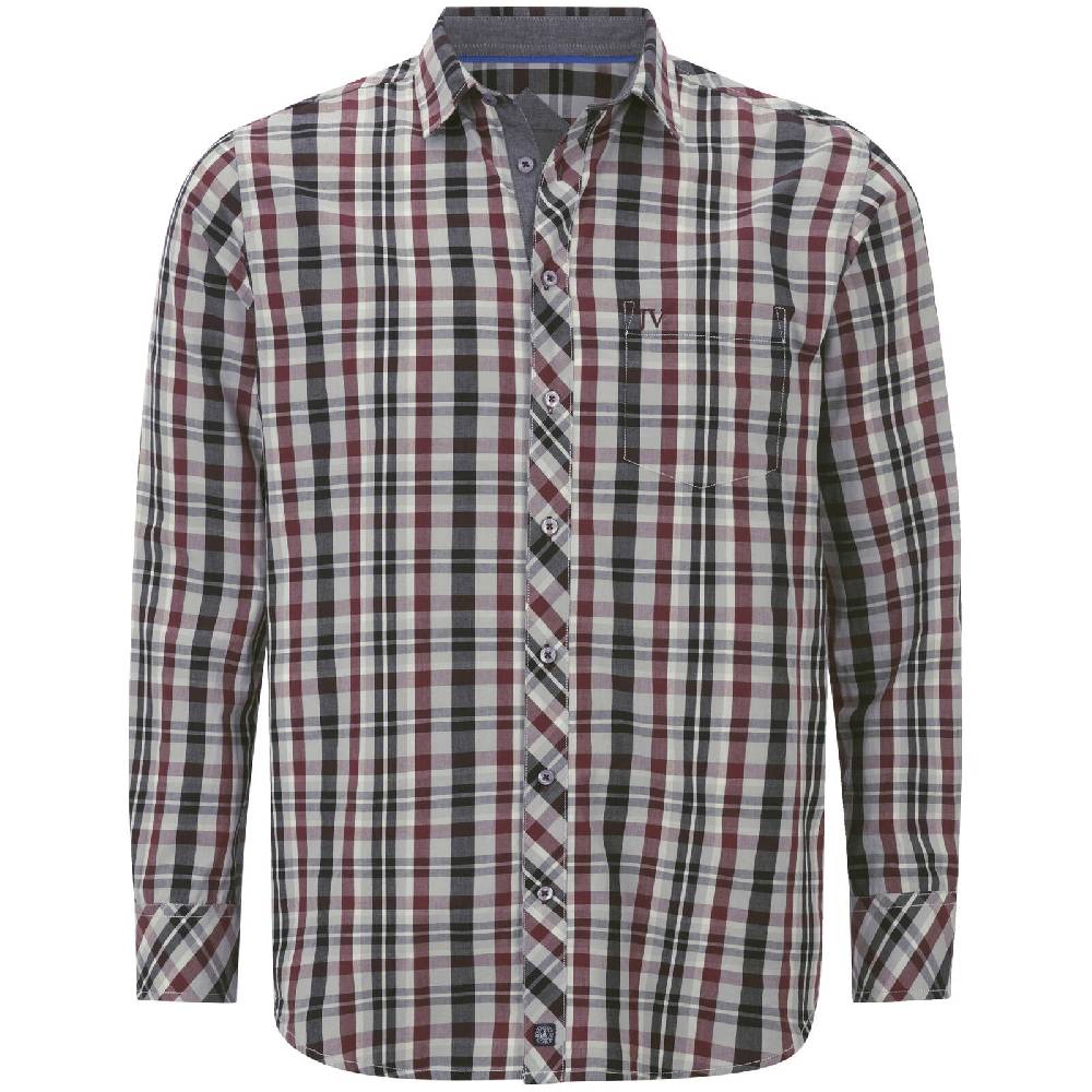 Jan Vanderstorm Hemd JOKSE rot kariert