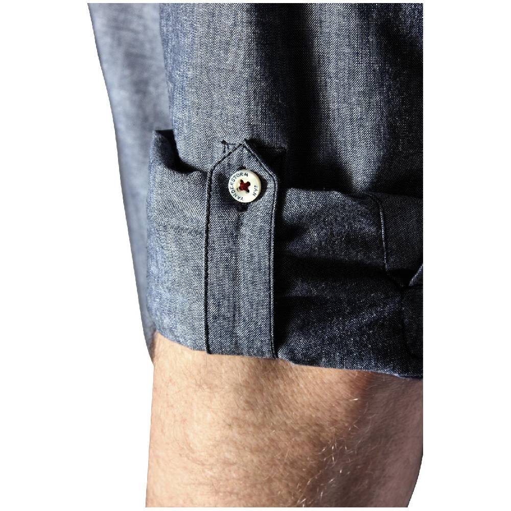 Jan Vanderstorm Hemd LEVTARVIK Blau