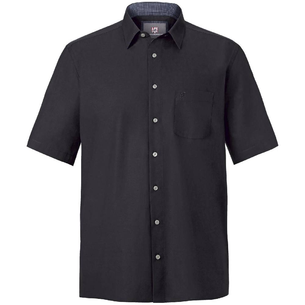 Jan Vanderstorm Hemd MEINO schwarz