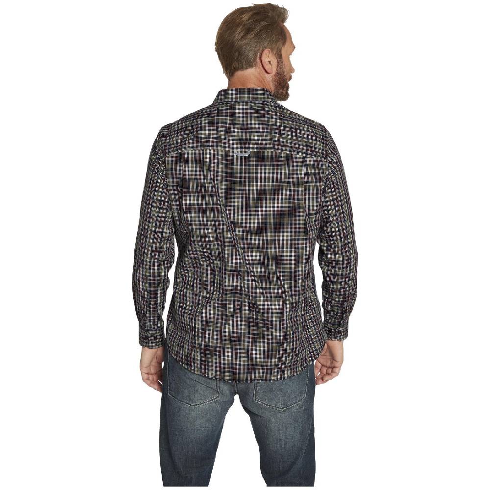 Jan Vanderstorm Hemd OLEKSSON Oliv Kariert