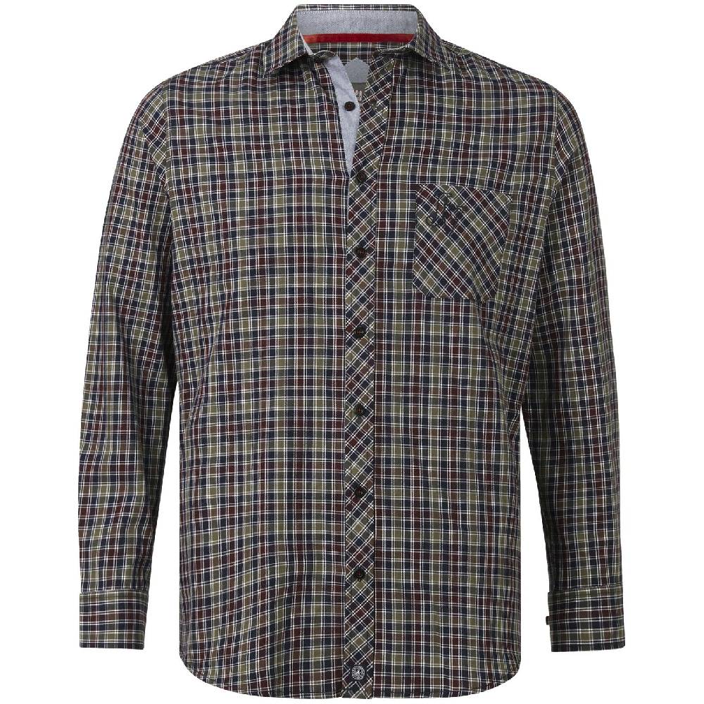 Jan Vanderstorm Hemd OLEKSSON oliv kariert