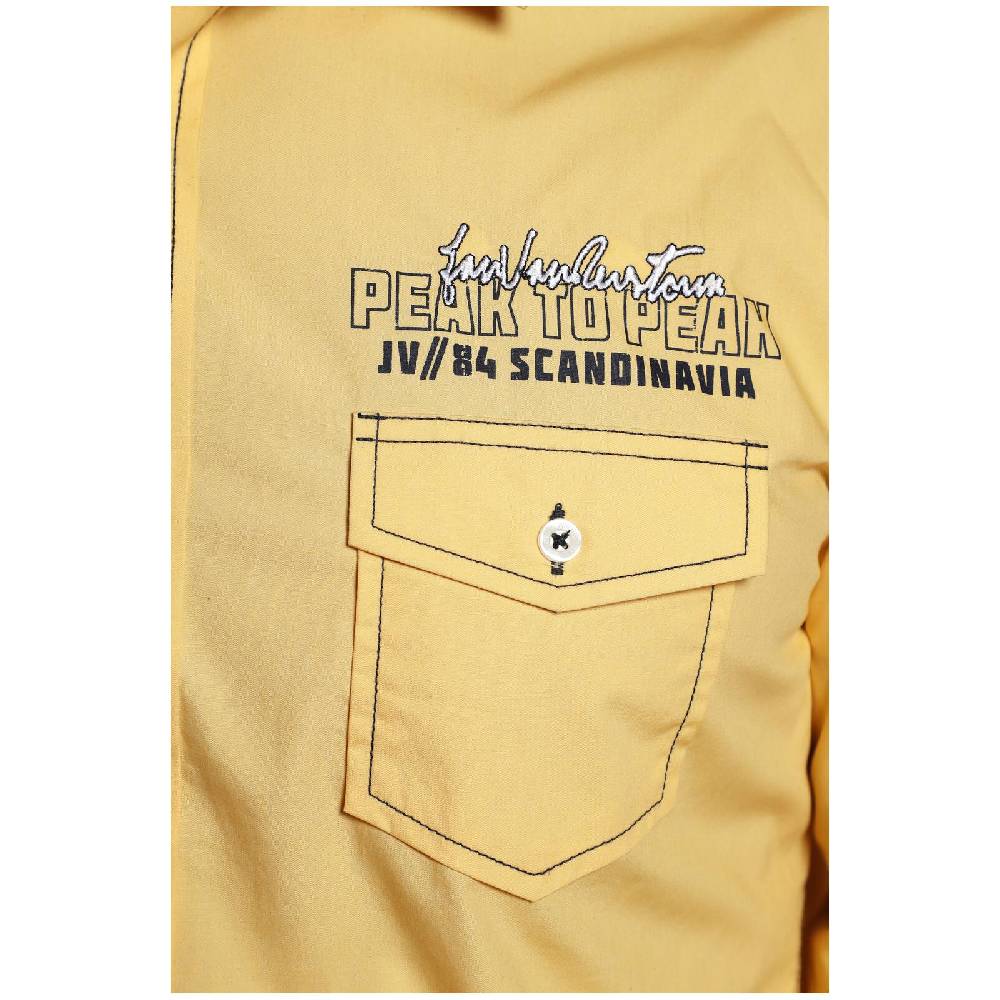 Jan Vanderstorm Hemd YRJAN Gelb