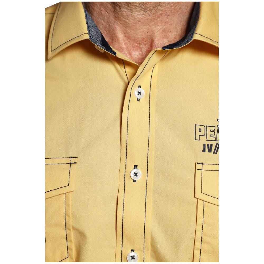 Jan Vanderstorm Hemd YRJAN Gelb
