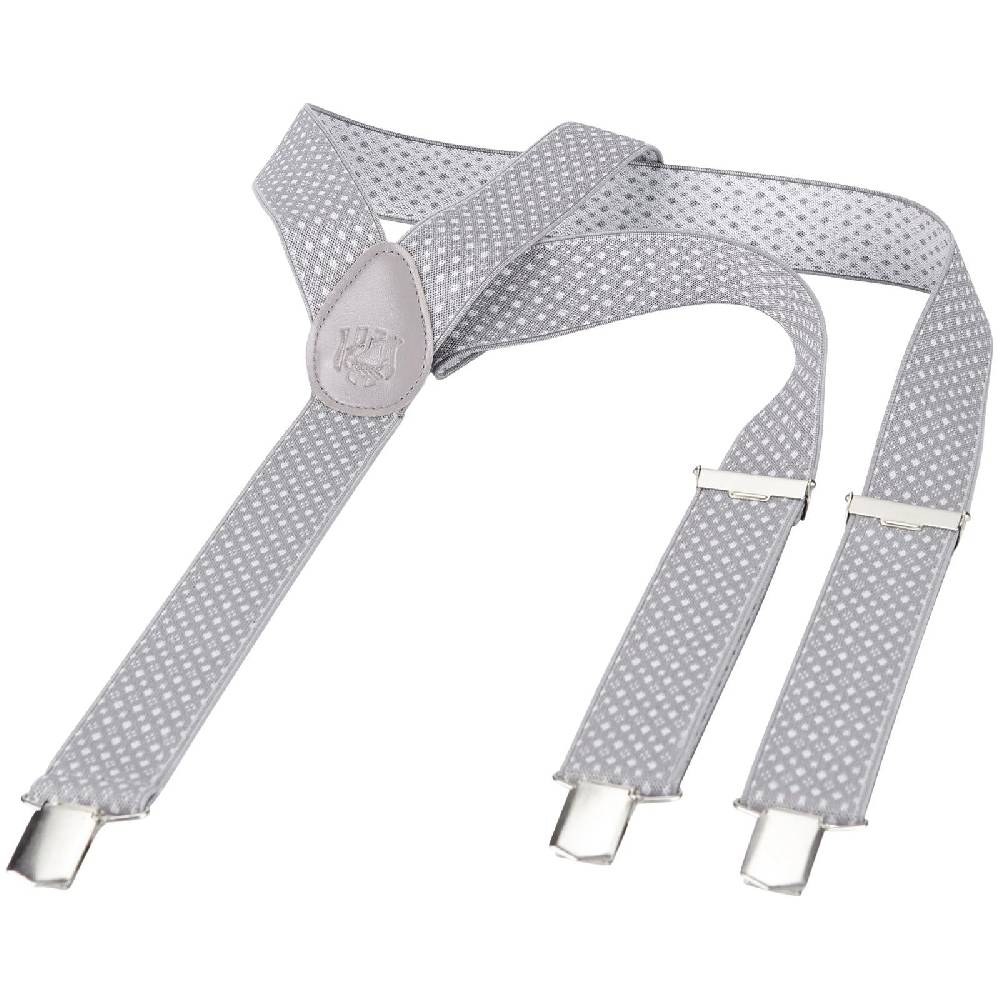 Jan Vanderstorm Hosenträger IBERT hellgrau