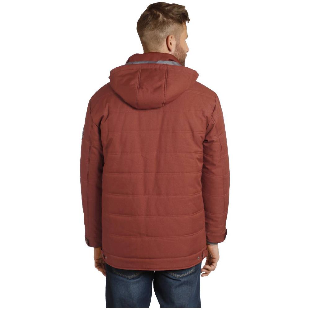 Jan Vanderstorm Jacke JUHAPEKKA Dunkelrot