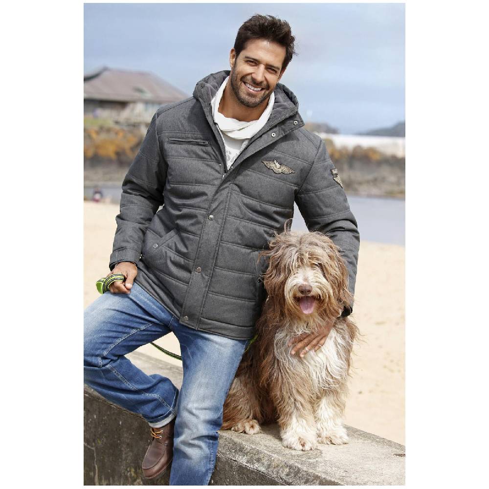 Jan Vanderstorm Jacke JUHAPEKKA Grau