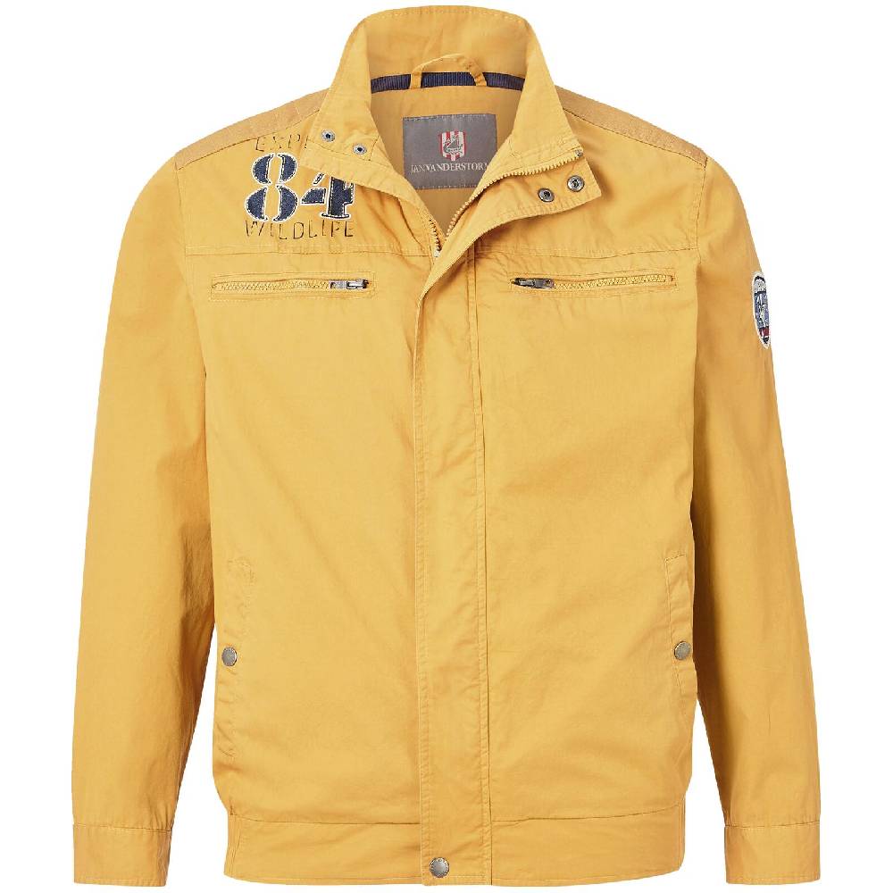 Jan Vanderstorm Jacke MAGNE gelb