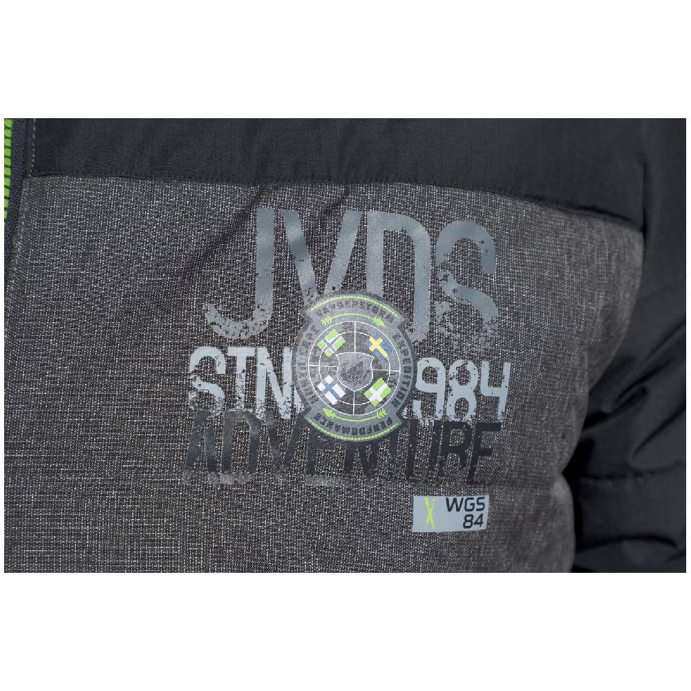 Jan Vanderstorm Jacke ROALD Schwarz Gemustert