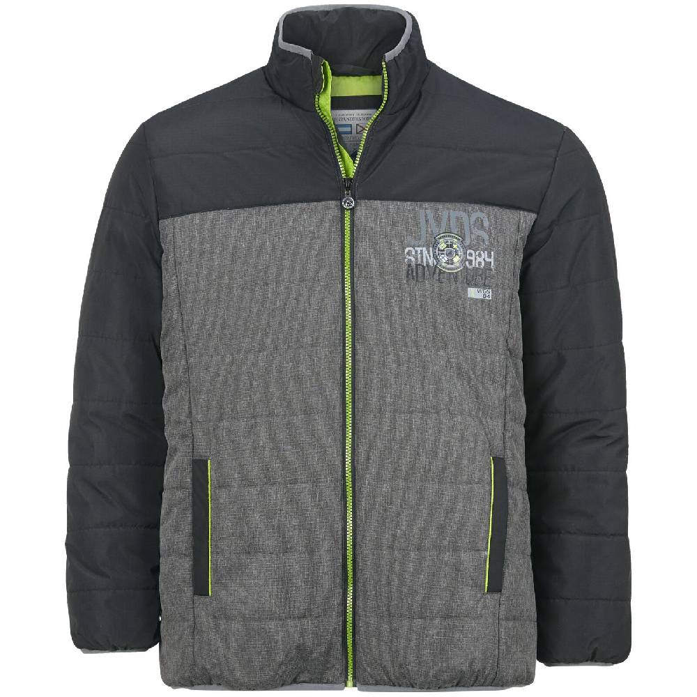 Jan Vanderstorm Jacke ROALD schwarz gemustert