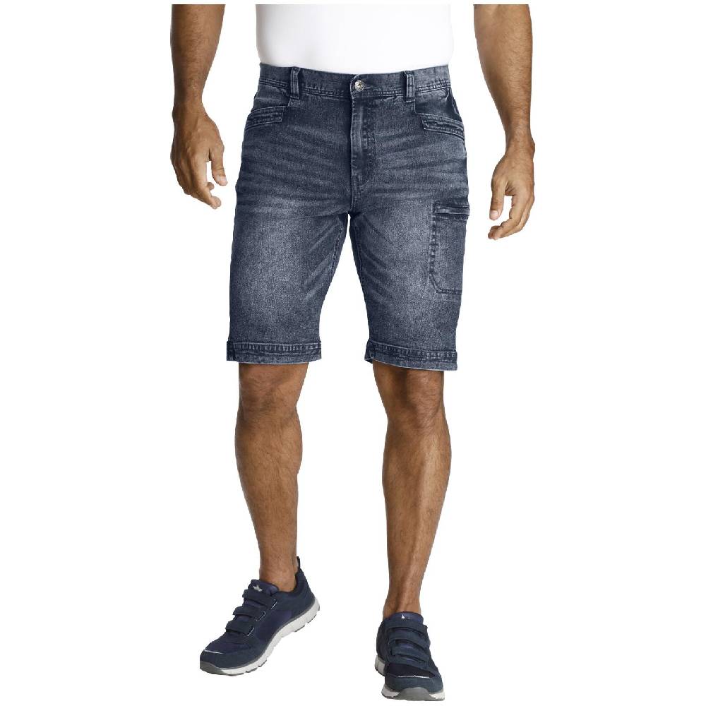 Jan Vanderstorm Jeansbermuda AKISTEG Blau