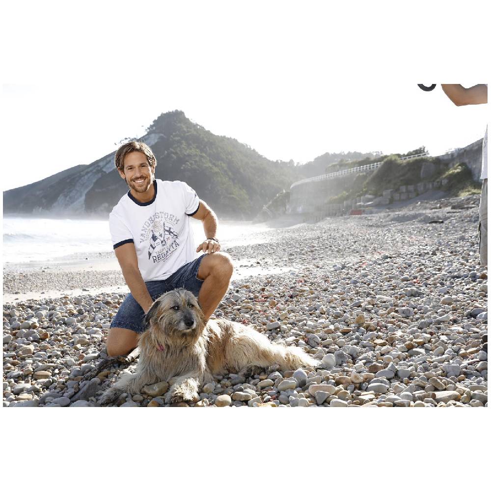 Jan Vanderstorm Jeansbermuda AKISTEG Blau