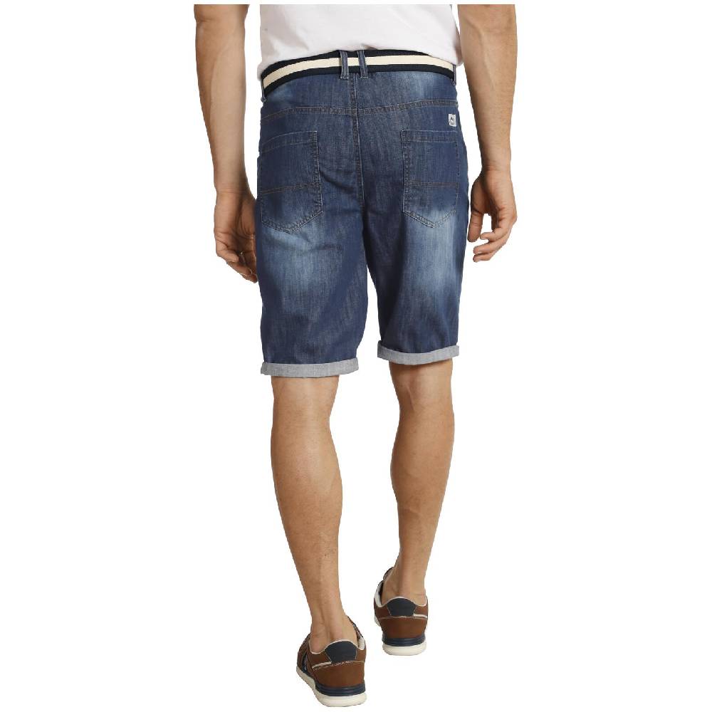 Jan Vanderstorm Jeansbermuda LENAS Blau