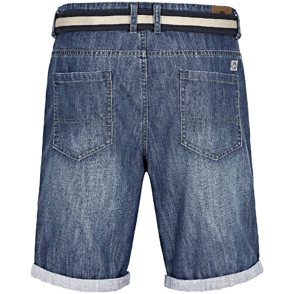 Jan Vanderstorm Jeansbermuda LENAS Blau