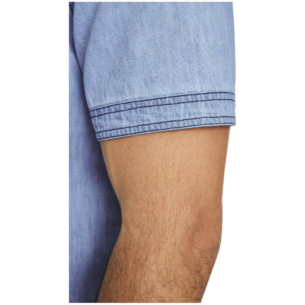 Jan Vanderstorm Jeanshemd LORENSIUS Hellblau